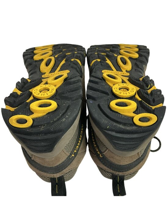 Merrell Moab 2 Boulder Old Gold Waterproof Suede Mesh Mid Trail Hiking Boots Men main image 6